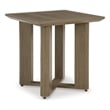 Signature Design by Ashley Serene Bay Brown Outdoor End Table