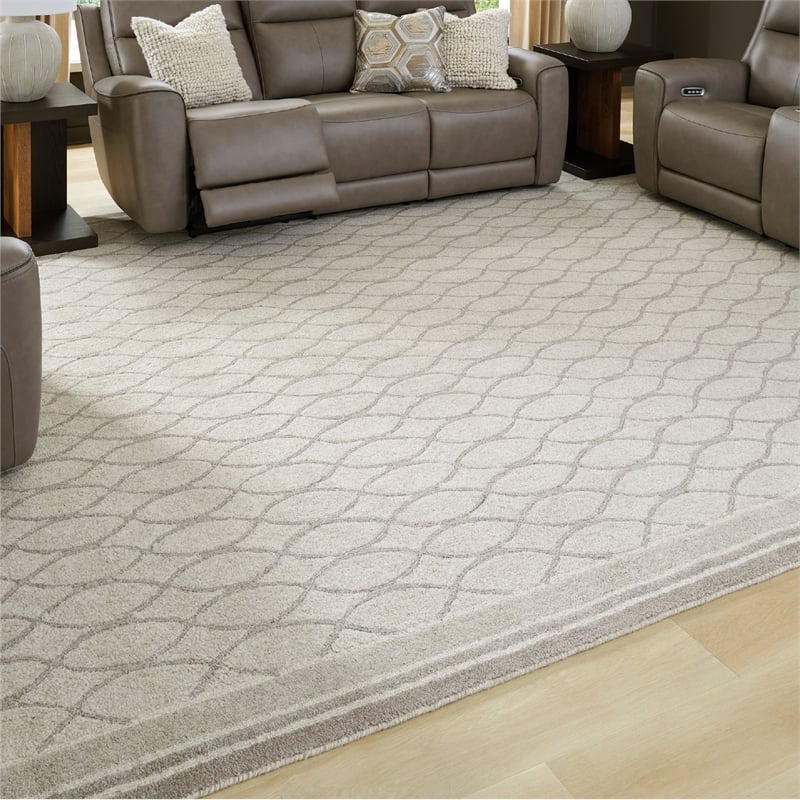 Signature Design by Ashley Wimney Gray Extra Large Rug
