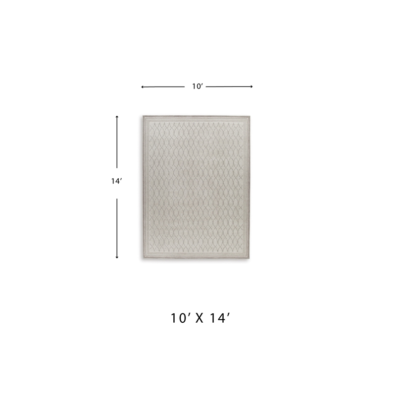 Signature Design by Ashley Wimney Gray Extra Large Rug