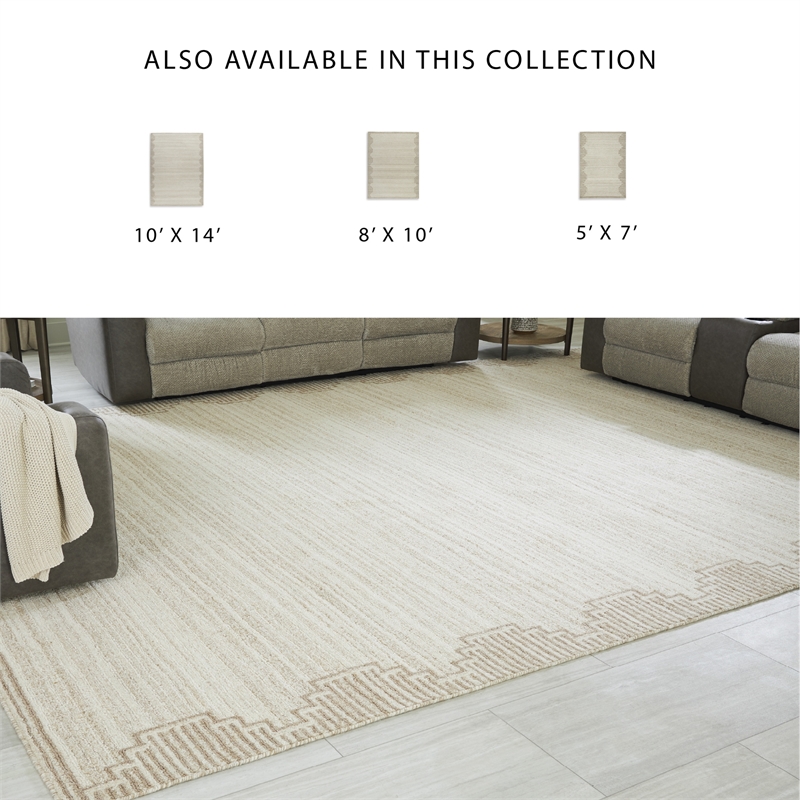 Signature Design by Ashley Emorymore Beige Extra Large Rug