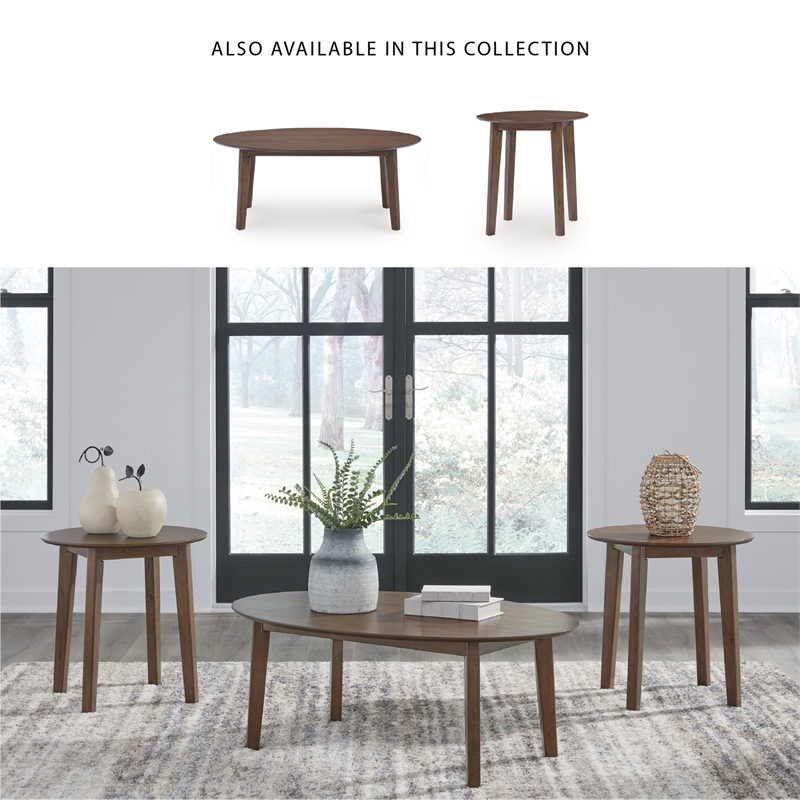 Signature Design by Ashley Gordonay Brown Table - Set of 3