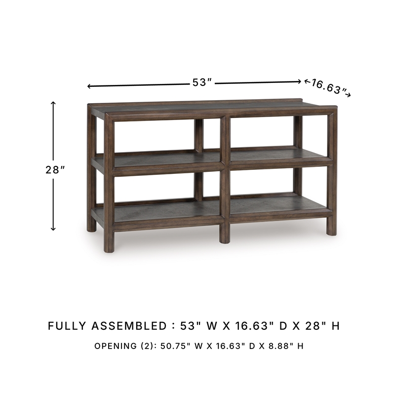 Signature Design by Ashley Kallenny Brown Sofa Table