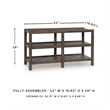 Signature Design by Ashley Kallenny Brown Sofa Table