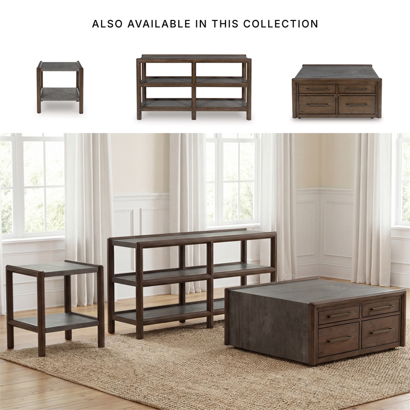 Signature Design by Ashley Kallenny Brown Coffee Table