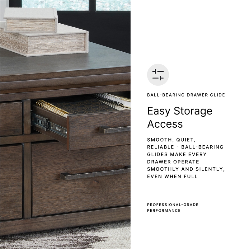 Signature Design by Ashley Kallenny Brown Coffee Table