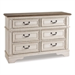 Signature Design by Ashley Zelun Antique White & Gray Dresser