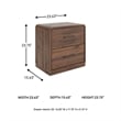 Signature Design by Ashley Chadworth Brown Nightstand