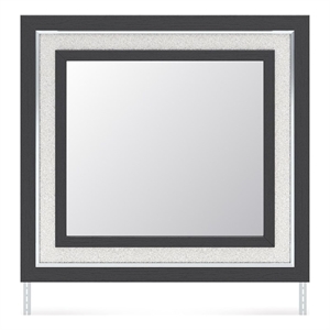 Signature Design by Ashley Ravalori Black Bedroom Mirror