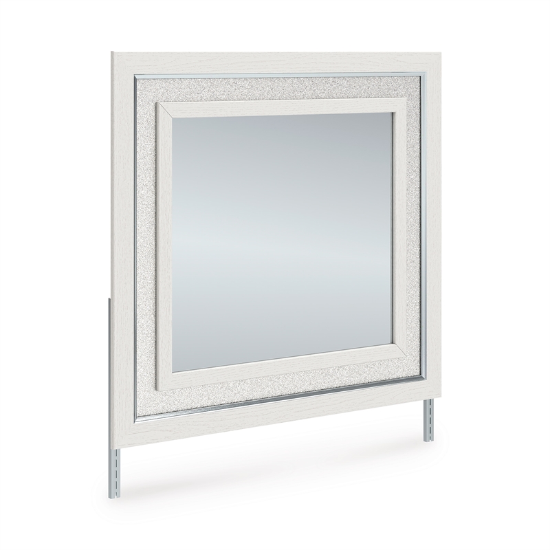Signature Design by Ashley Ravalori White Bedroom Mirror
