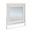 Signature Design by Ashley Ravalori White Bedroom Mirror