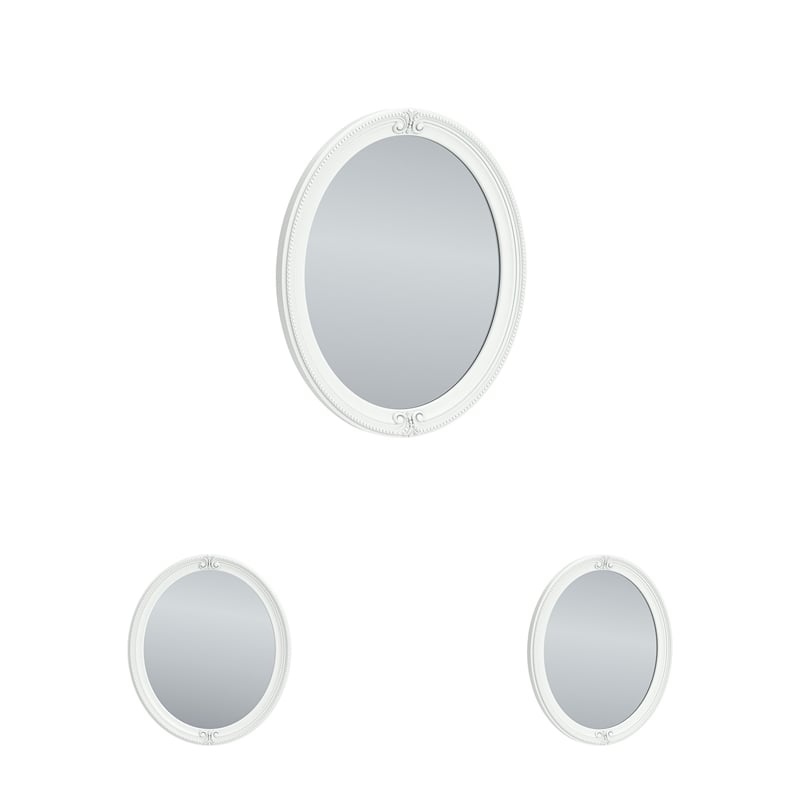 Signature Design by Ashley Trindura White Bedroom Mirror