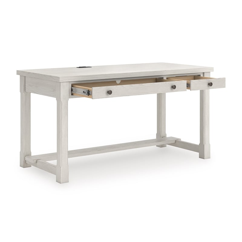Signature Design by Ashley Robbinsdale White Home Office Desk