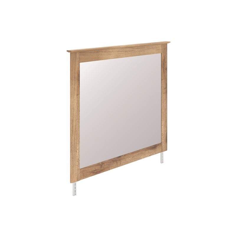 Signature Design by Ashley Allihauser Light Brown Bedroom Mirror