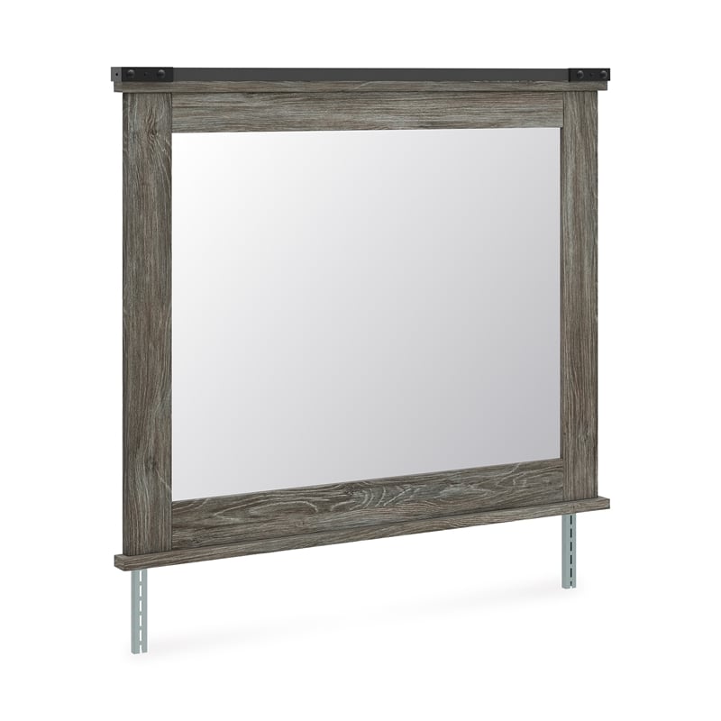 Signature Design by Ashley Frandern Gray Bedroom Mirror