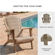 Signature Design by Ashley Aspen Burl Adirondack Chair