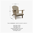 Signature Design by Ashley Aspen Burl Adirondack Chair
