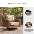 Signature Design by Ashley Caribou Crystal Swivel Lounge with Cushion