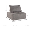 Signature Design by Ashley Sable Zephyr Outdoor Lounge Chair with Cushion