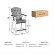 Signature Design by Ashley Pinnacle Velvet Outdoor Bar Stool (Set of 2)