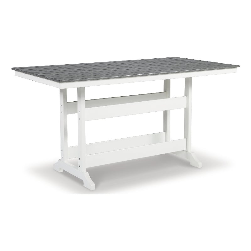 Signature Design by Ashley Pinnacle Velvet Outdoor Counter Height Dining Table
