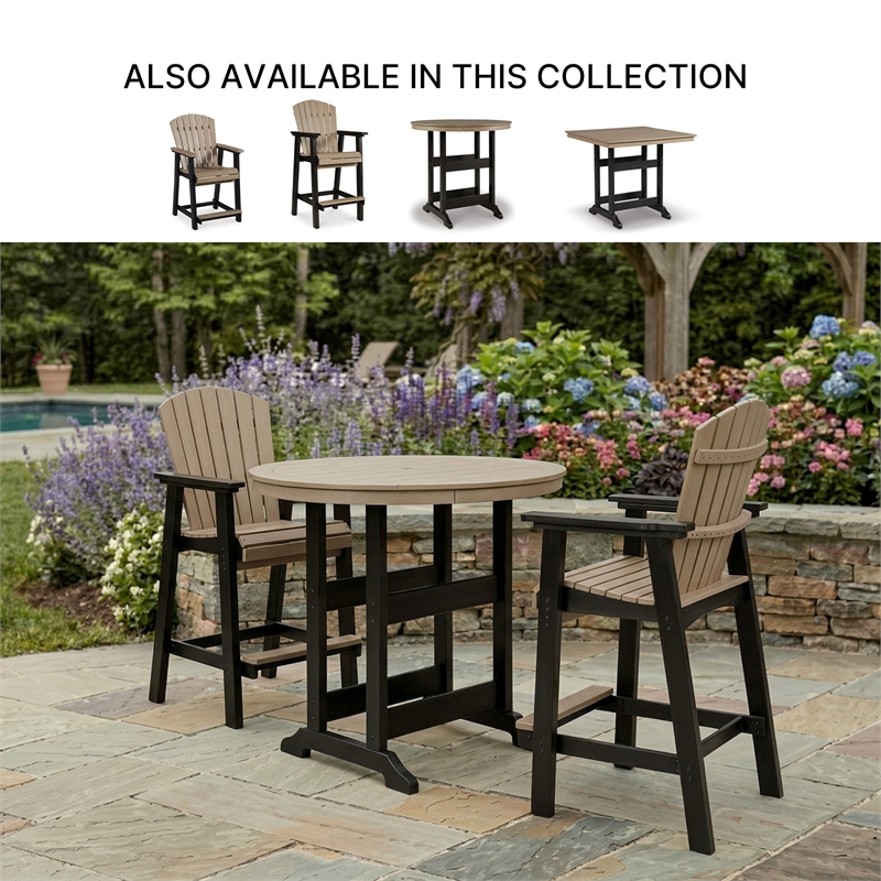 Signature Design by Ashley Copal Grotto Bar Table