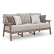 Signature Design by Ashley Larkspur Ravine Outdoor Sofa with Cushion