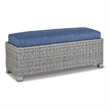 Signature Design by Ashley Indigo Narrows Outdoor Bench with Cushion