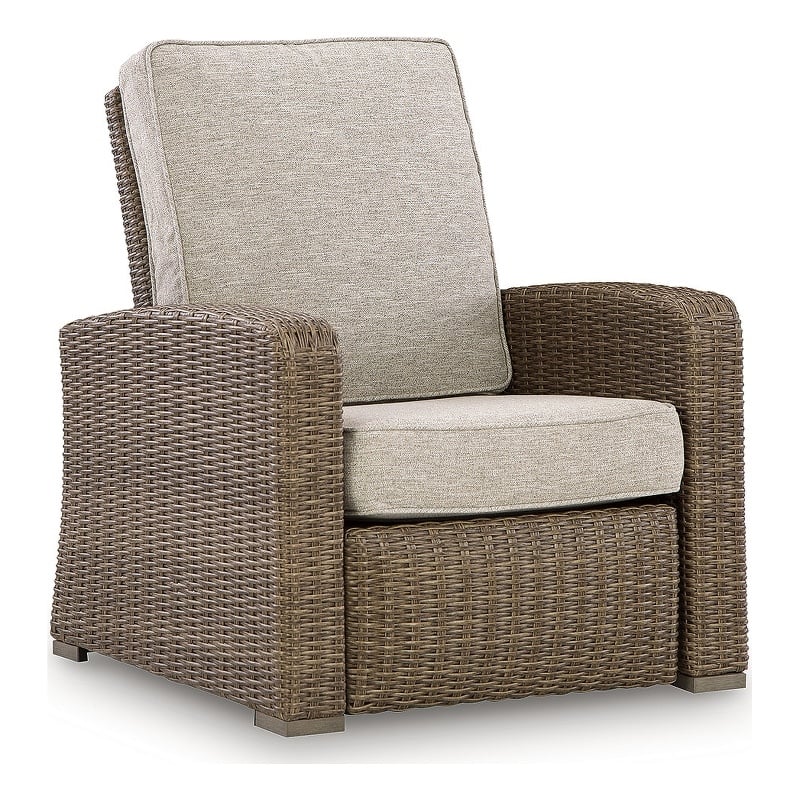 Signature Design by Ashley Caribou Crystal Outdoor Recliner