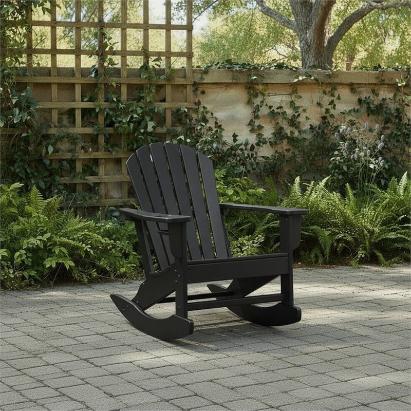 Signature Design by Ashley Atoll Calyx Outdoor Rocking Chair
