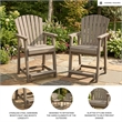 Signature Design by Ashley Pollen Vista Outdoor Bar Stool (Set of 2)