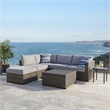 Signature Design by Ashley Tamarack Monsoon Outdoor Conversation Set (Set of 4)