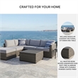 Signature Design by Ashley Tamarack Monsoon Outdoor Conversation Set (Set of 4)