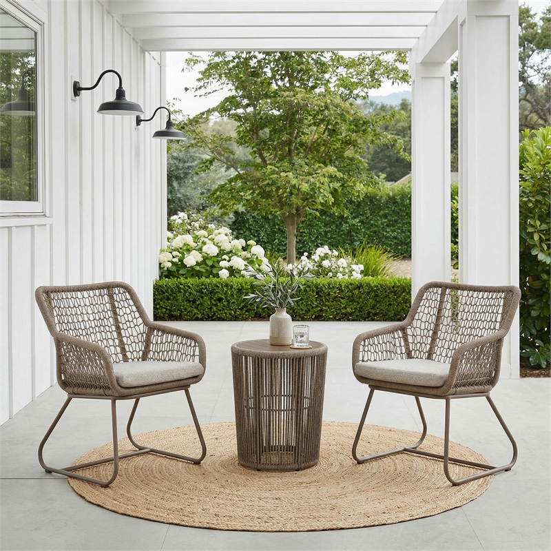 Signature Design by Ashley Sycamore Outdoor Table and 2 Chairs