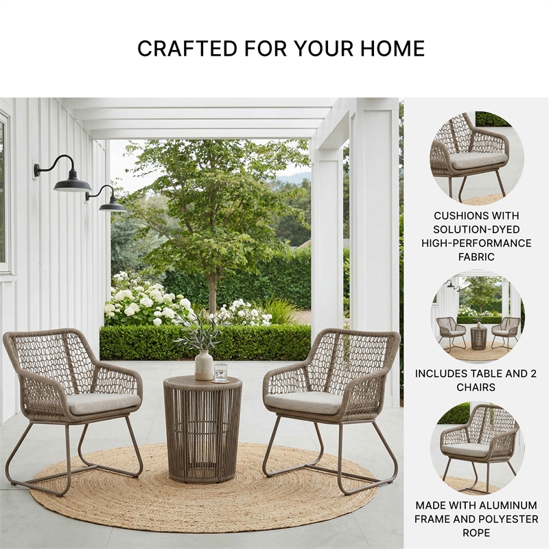 Signature Design by Ashley Sycamore Outdoor Table and 2 Chairs