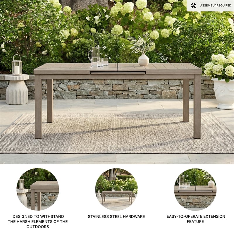 Signature Design by Ashley Carob Fell Outdoor Dining Table