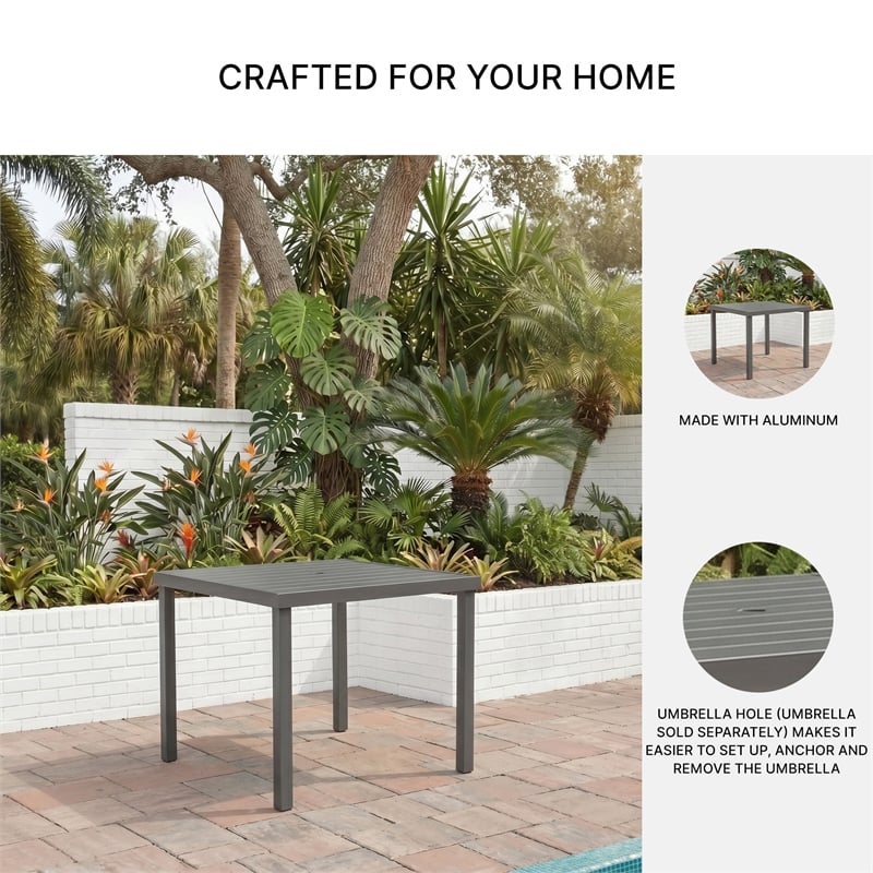 Signature Design by Ashley Redwood Wisp Outdoor Dining Table