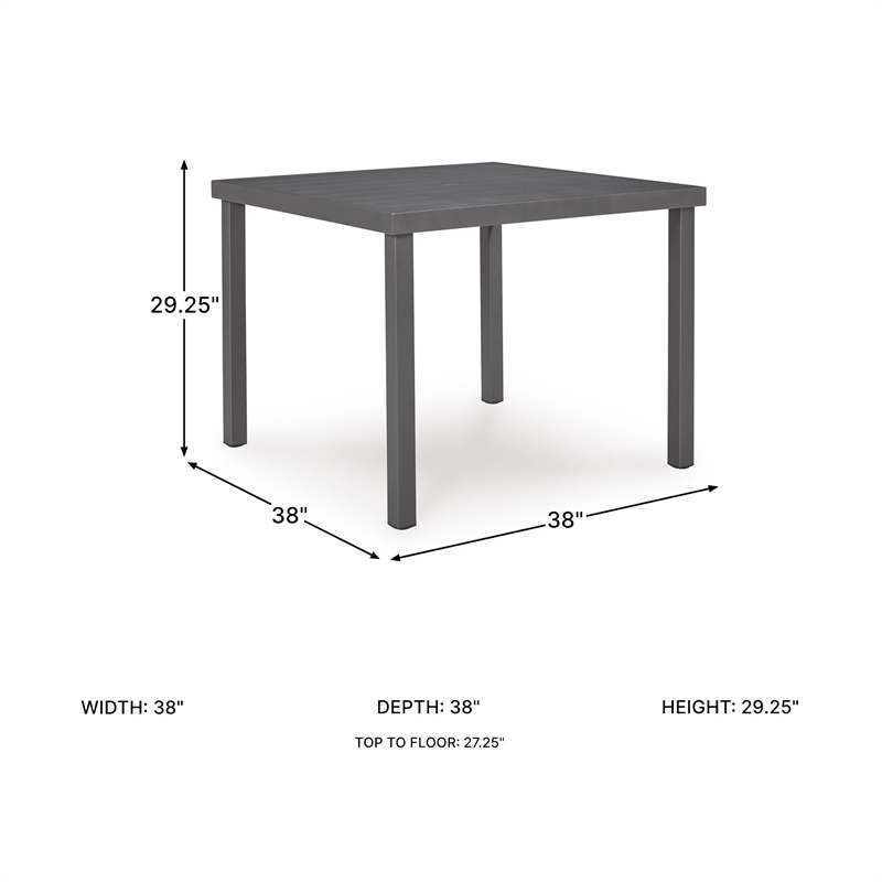 Signature Design by Ashley Redwood Wisp Outdoor Dining Table