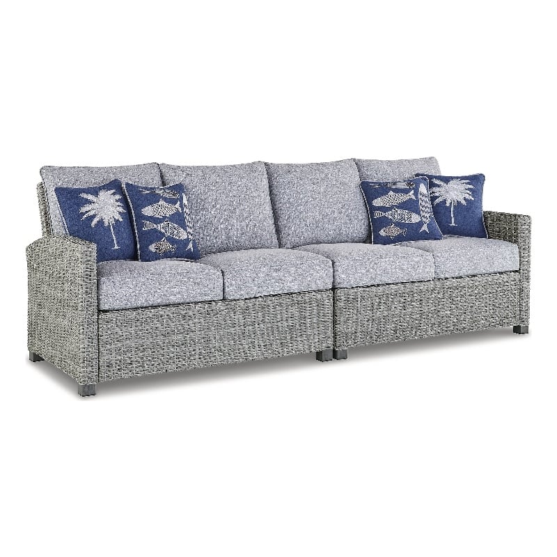 Signature Design by Ashley Indigo Narrows Outdoor Loveseat Set (Set of 2)