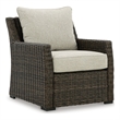 Signature Design by Ashley Sorrel Granary Outdoor Lounge Chair with Cushion