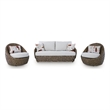 Signature Design by Ashley Mesquite Salt Outdoor Loveseat Set (Set of 3)