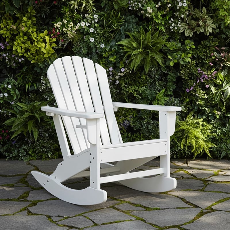 Signature Design by Ashley Atoll Calyx Outdoor Rocking Chair