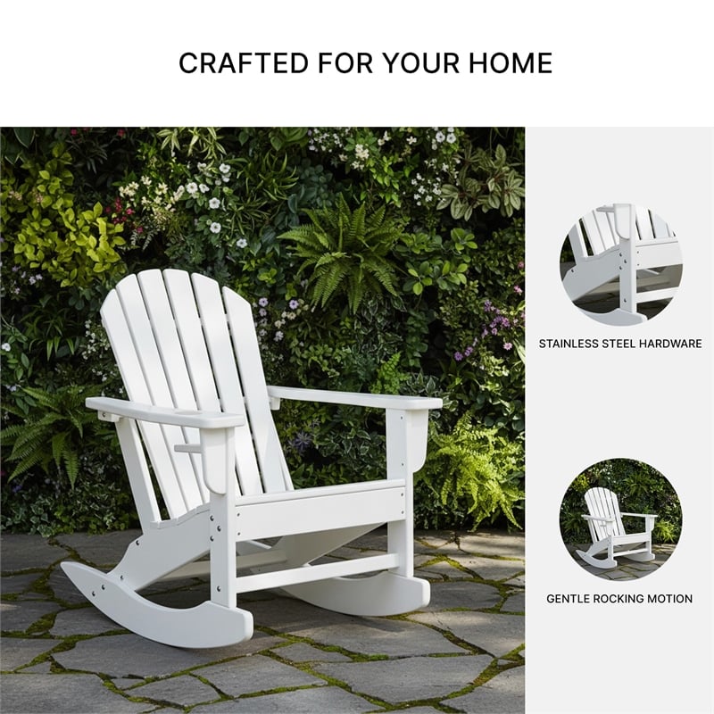 Signature Design by Ashley Atoll Calyx Outdoor Rocking Chair
