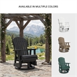 Signature Design by Ashley Lapis Rain Outdoor Swivel Glider Chair