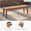 Signature Design by Ashley Quince Whorl Outdoor Dining Bench