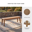Signature Design by Ashley Quince Whorl Outdoor Dining Bench
