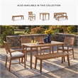 Signature Design by Ashley Quince Whorl Outdoor Dining Bench