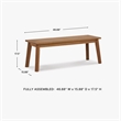 Signature Design by Ashley Quince Whorl Outdoor Dining Bench