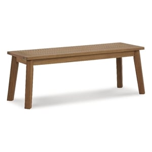 Signature Design by Ashley Quince Whorl Outdoor Dining Bench