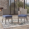 Signature Design by Ashley Gale Limestone Outdoor Side Chair (Set of 2)