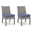 Signature Design by Ashley Gale Limestone Outdoor Side Chair (Set of 2)